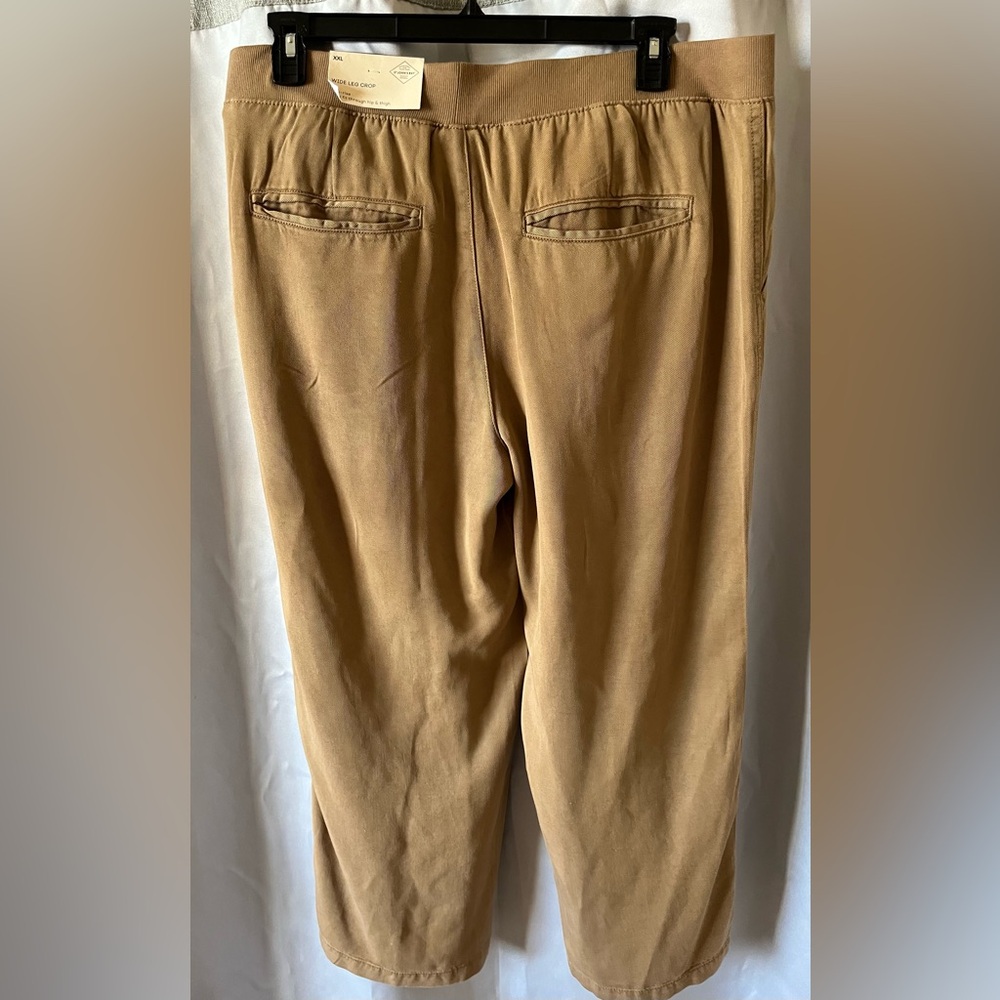 St John’s Bay Wide Leg Crop Pants - Picture 3 of 3